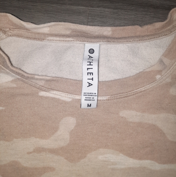 Athleta Studio To Street Camo Sweatshirt - Picture 6 of 7